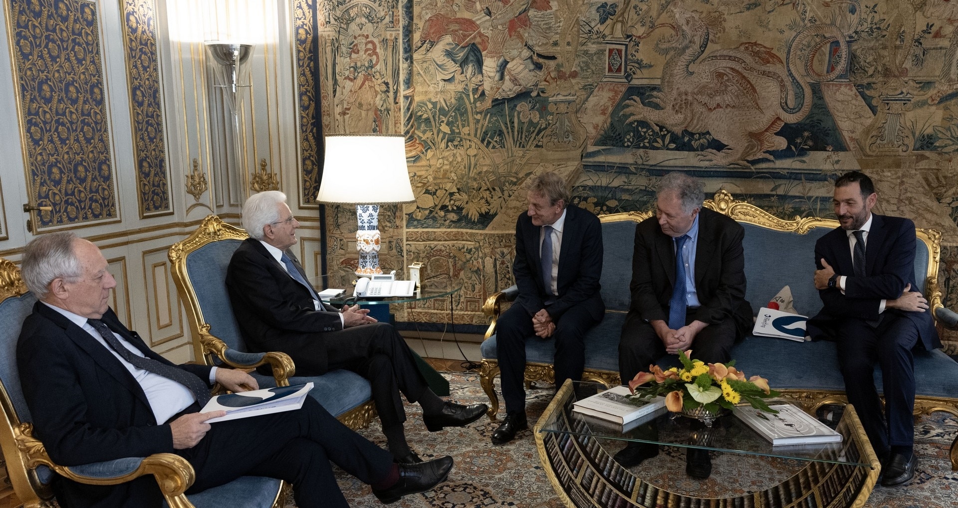 Featured image for “Il presidente Mattarella ha ricevuto i vertici del Meeting”