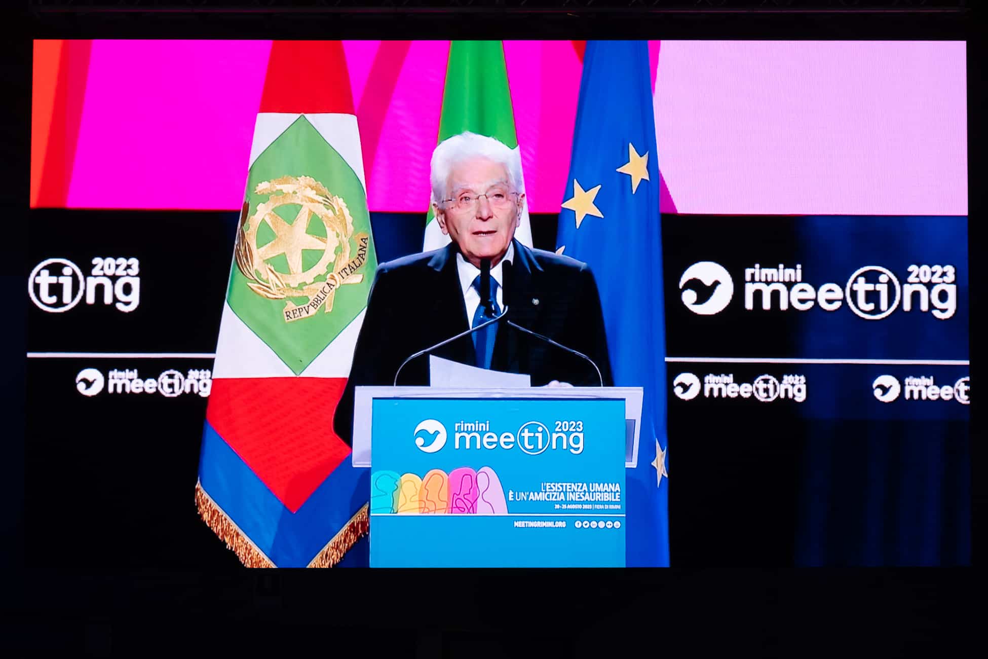 Featured image for “Messaggio del Presidente Mattarella in occasione della 45^ edizione del Meeting di Rimini”