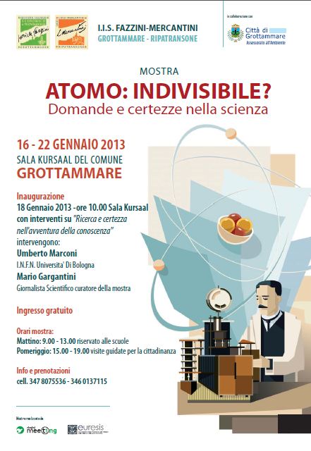 Featured image for “Atomo: indivisibile? Domande e certezze nella scienza”