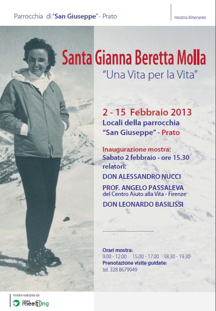 Featured image for “Santa Gianna Beretta Molla Una vita per la vita”