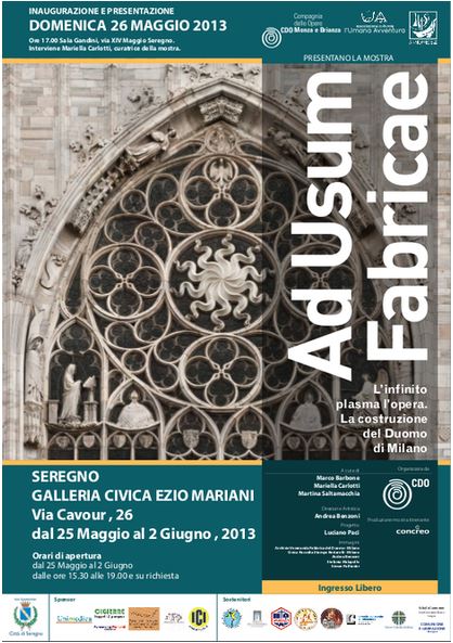 Featured image for “Ad Usum Fabricae L’infinito plasma l’opera: la costruzione del Duomo di Milano”