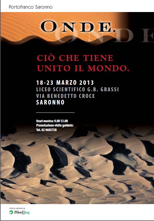 Featured image for “Onde Ciò che tiene unito il mondo”