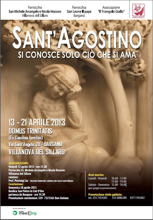 Featured image for “Sant’Agostino Si conosce solo ciò che si ama”