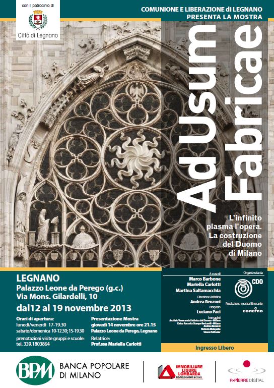 Featured image for “Ad Usum Fabricae L’infinito plasma l’opera: la costruzione del Duomo di Milano”