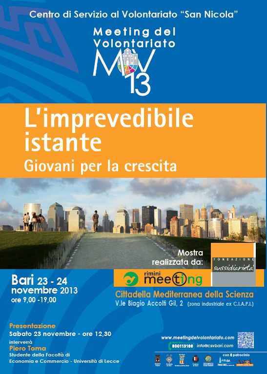 Featured image for “L’imprevedibile istante Giovani per la crescita”