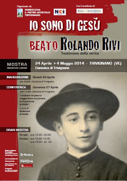 Featured image for “Io sono di Gesù Beato Rolando Rivi, testimone della verità”