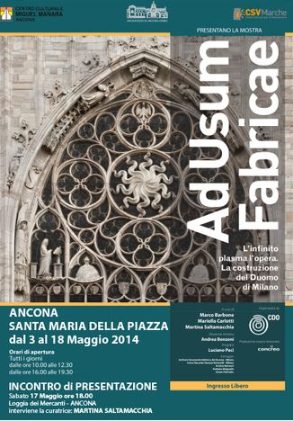 Featured image for “Ad Usum Fabricae L’infinito plasma l’opera: la costruzione del Duomo di Milano”