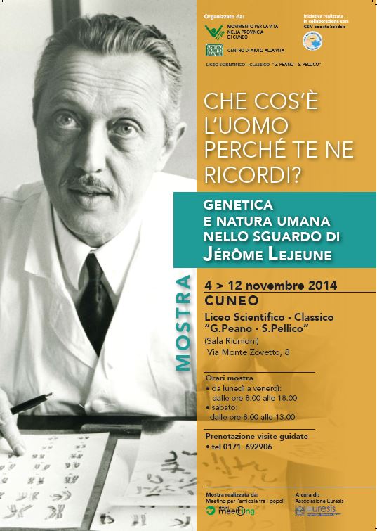 Featured image for “Che cos’è l’uomo perché te ne ricordi? Genetica e natura umana nello sguardo di Jerome Lejeune”