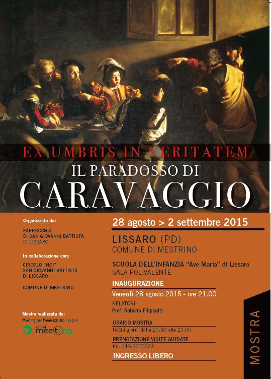 Featured image for “Ex Umbris in Veritatem Il paradosso di Caravaggio”