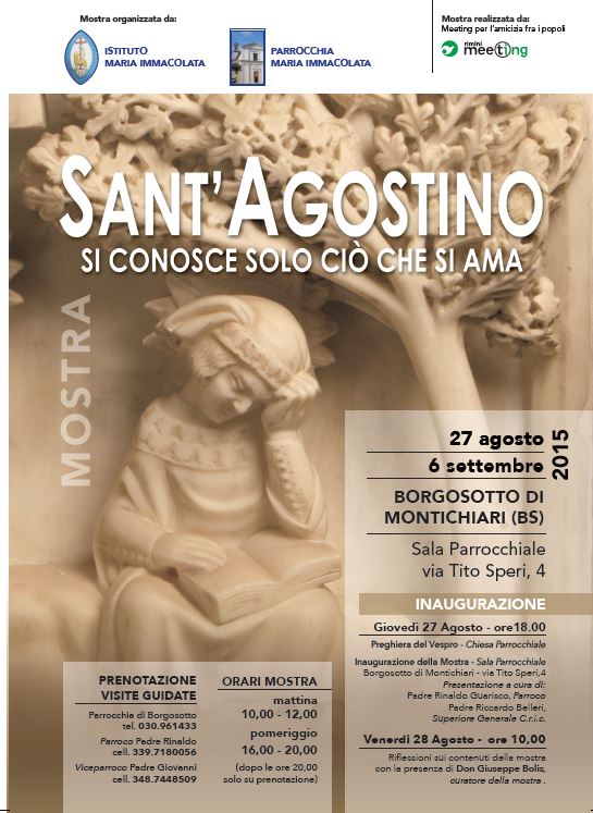 Featured image for “Sant’ Agostino Si conosce solo ciò che si ama”