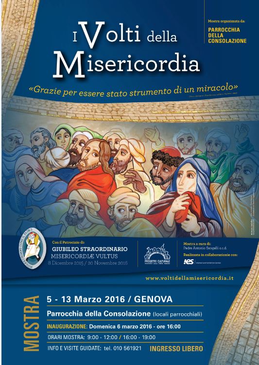 Featured image for “I Volti della Misericordia Grazie per essere stato strumento di un miracolo”