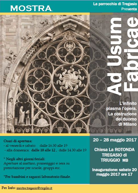 Featured image for “Ad Usum Fabricae L’infinito plasma l’opera: la costruzione del Duomo di Milano”