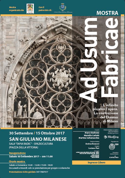 Featured image for “Ad Usum Fabricae L’infinito plasma l’opera: la costruzione del Duomo di Milano”