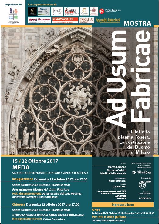 Featured image for “Ad Usum Fabricae L’infinito plasma l’opera: la costruzione del Duomo di Milano”