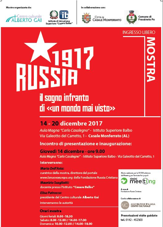 Featured image for “Russia 1917 Il sogno infranto di un mondo mai visto”