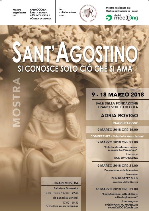 Featured image for “Sant’ Agostino Si conosce solo ciò che si ama”