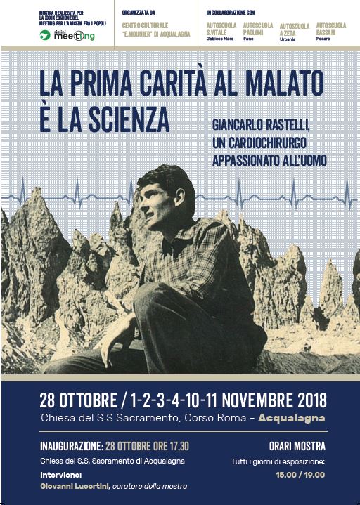 Featured image for “La prima carità al malato è la scienza Giancarlo Rastelli. Un cardiochirurgo appassionato all’uomo”