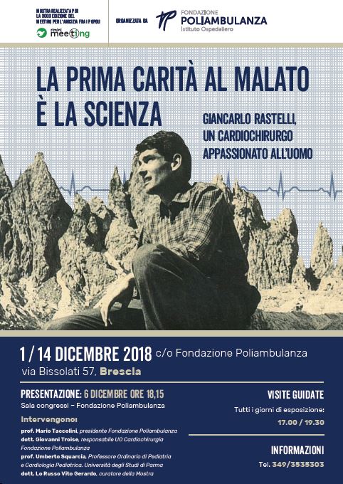 Featured image for “La prima carità al malato è la scienza Giancarlo Rastelli”