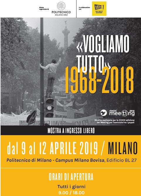 Featured image for “Vogliamo tutto: 1968-2018”