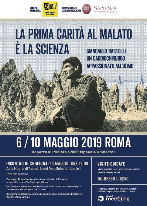 Featured image for “La prima carità al malato è la scienza Giancarlo Rastelli”