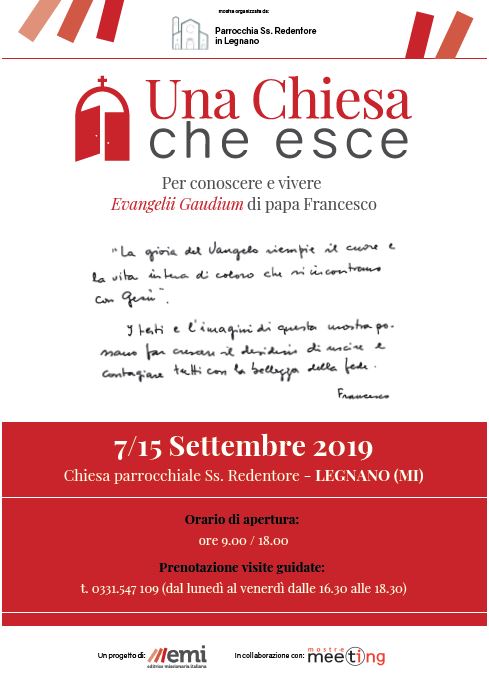 Featured image for “Una chiesa che esce Per conoscere e vivere l’Evangeli Gaudium di Papa Francesco”