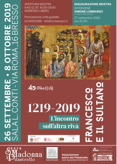 Featured image for “Francesco e il Sultano 1219-2019 L’incontro sull’altra riva”