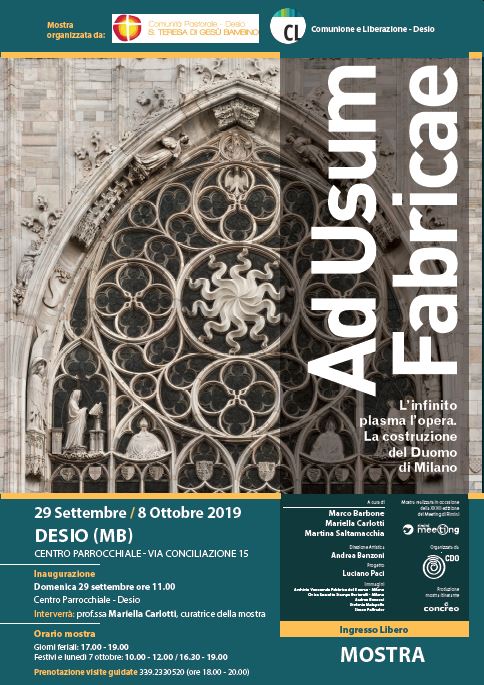 Featured image for “Ad Usum Fabricae L’infinito plasma l’opera: la costruzione del Duomo di Milano”