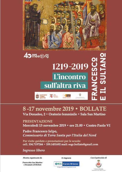 Featured image for “Francesco e il Sultano 1219-2019 L’incontro sull’altra riva”