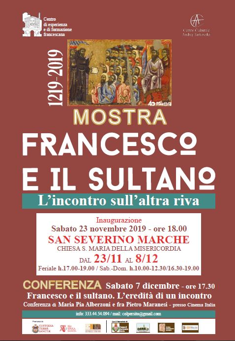 Featured image for “Francesco e il Sultano 1219-2019 L’incontro sull’altra riva”