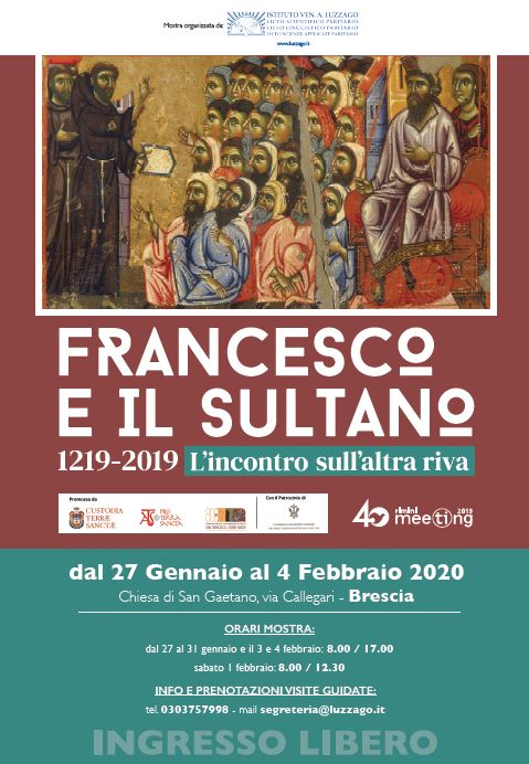 Featured image for “Francesco e il Sultano 1219-2019 L’incontro sull’altra riva”