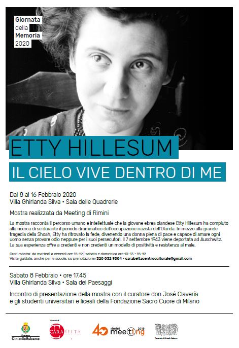 Featured image for “Il cielo vive dentro di me Etty Hillesum”