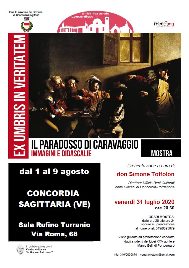 Featured image for “Ex Umbris in Veritatem Il paradosso di Caravaggio”