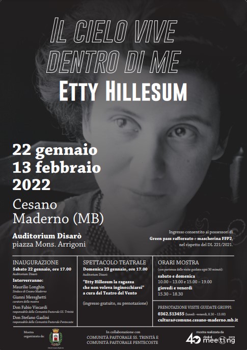 Featured image for “Il cielo vive dentro di me Etty Hillesum”