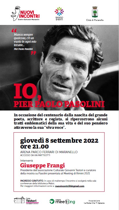 Featured image for “Io, Pier Paolo Pasolini”