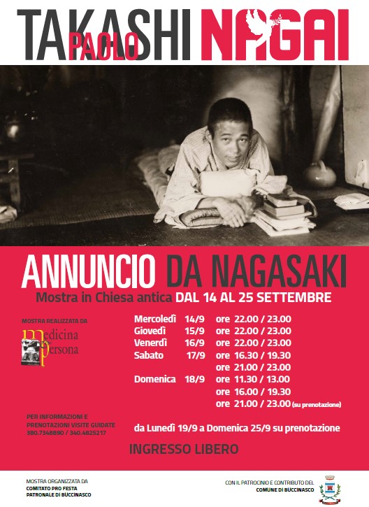 Featured image for “Takashi Paolo Nagai Annuncio da Nagasaki”