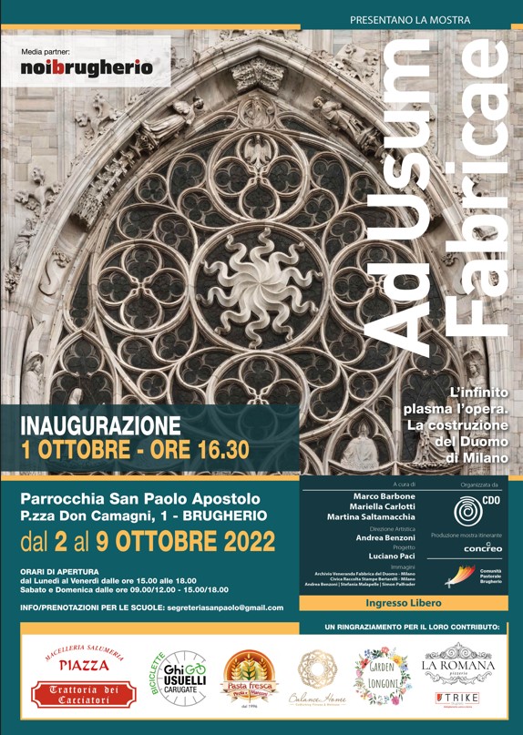 Featured image for “Ad Usum Fabricae L’infinito plasma l’opera: la costruzione del Duomo di Milano”