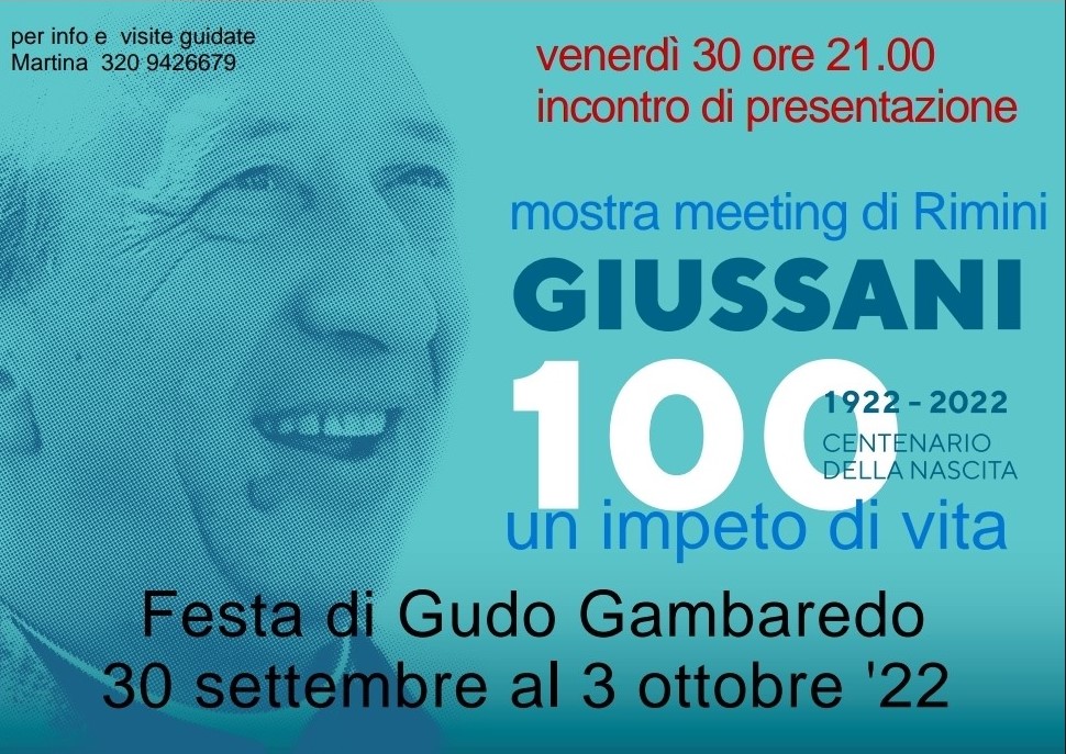 Featured image for “Giussani 100 1922 – 2022. Centenario della nascita”