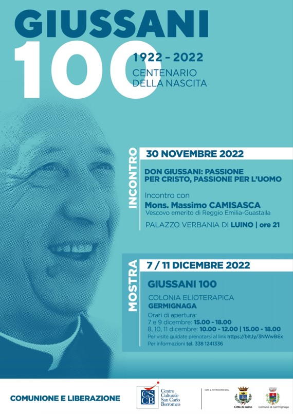 Featured image for “Giussani 100 <span style="color:#cc0000;">1922 – 2022. Centenario della nascita”