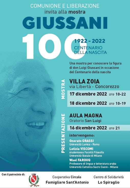 Featured image for “Giussani 100 1922 – 2022. Centenario della nascita”